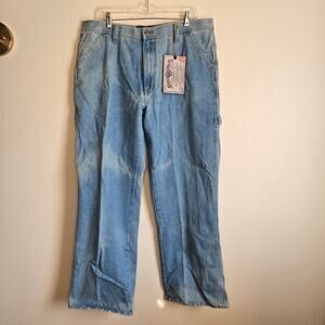 NWT Vintage Steve & Barry's Carpenter Jeans - 38x32 Baggy Y2K Skater Denim